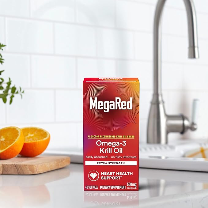 Schiff MegaRed Softgels Extra Strength 45 Count
