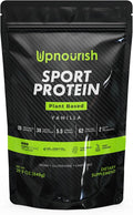 Vegan Sport Protein Powder Vanilla – 30g Plant Based Protein VELOSITOL BCAAs Organic Greens &amp Fruits Probiotics Tart Cherry for Post Workout Recovery Inform Sports Certified Keto - 20 servin