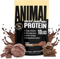Animal Whey Isolate Protein Powder - Loaded for Pre &amp Post Workout Muscle Builder and Recovery with Digestive Enzymes for Men &amp Women - 25g Protein Great Taste Low Sugar - Chocolate 10 lbs