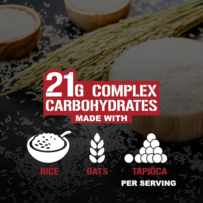 5% Nutrition Rich Piana Real Carbs Rice with Real Food Complex Carbohydrates Long-Lasting Low Glycemic Energy for Pre-Workout/Post-Workout Recovery Meal 3.5 lb 40 Servings (Cocoa Heaven)