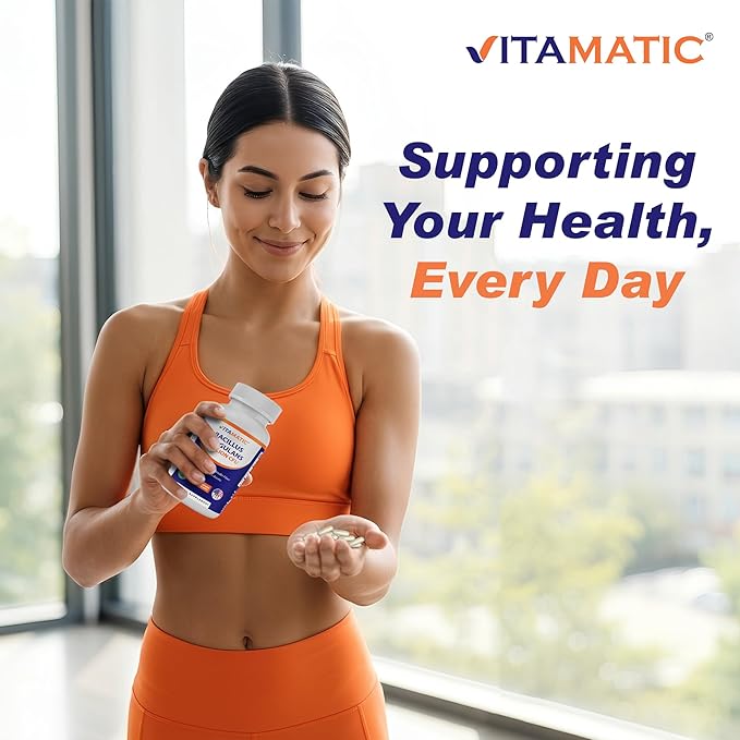 Vitamatic Bacillus Coagulans Shelf Stable Probiotic Supplement - Promote GI Digestive Health - 60 Vegetable Capsules - Survives Stomach Acids- 2 Pack