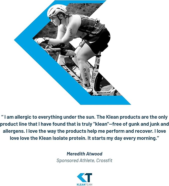 Klean Athlete Klean Isolate - Whey Protein Isolate - Daily Protein &amp Amino Acid - Intake for Muscle Integrity* - NSF Certified for Sport - 20 Servings - Natural Vanilla Flavor
