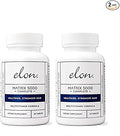 Elon Matrix 5000 Complete Multivitamin — Skin Hair and Nail Growth Vitamins — Healthy Hair Growth Vitamins for Women &amp Men — 5000Mcg Biotin Supplement Pack of 2 (120 Day Supply)