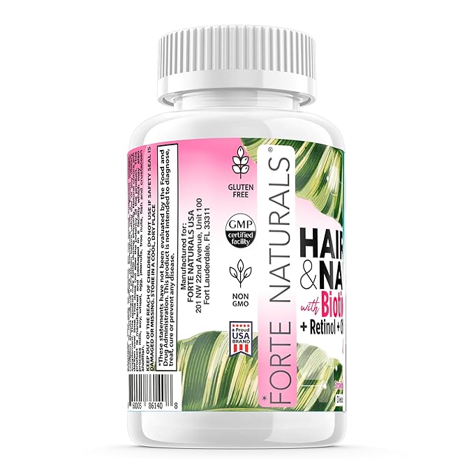 Hair Growth Biotin Gummies for Women Hair Skin &amp Nails Vitamins 5000mcg Biotin Made in USA Iodine for Nail Fungus Choline Inositol Supplements Biotina Gomitas para el Cabello