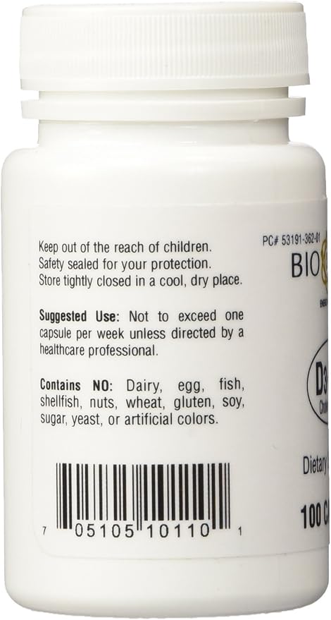 BioTech Pharmacal - D3-50 (50000 IU) - 100 Caps (FFP)