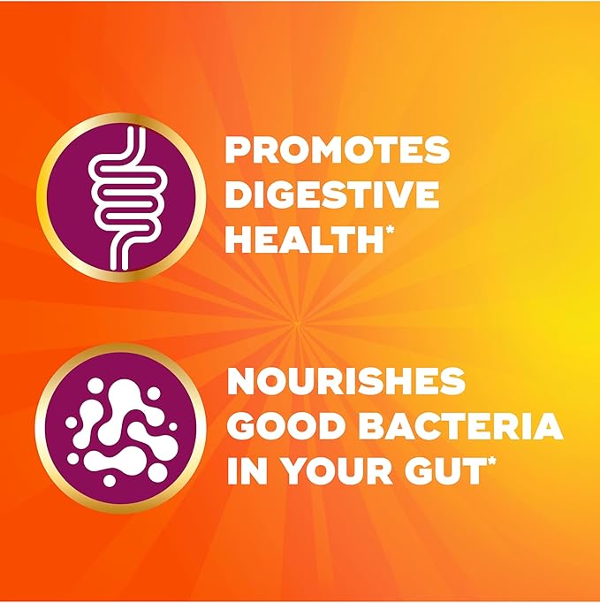 Metamucil Fiber Gummies for Adults No Sugar Added Orange Flavor 5g Prebiotic Plant Based Fiber Supplement Blend 120 Count
