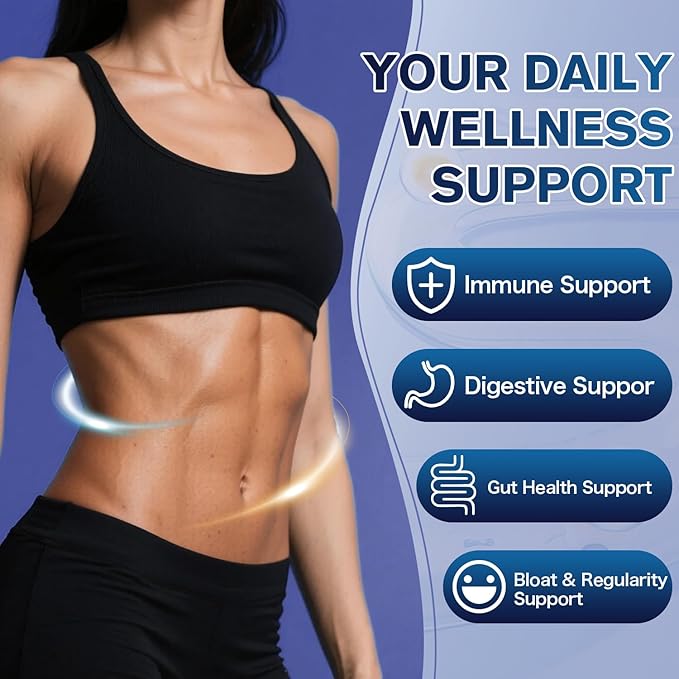Digestive Enzymes Postbiotics Prebiotics Probiotics for Women Men 200 Billion CFU 36 Probiotic Strains - Complete Gut Digestive Regularity Gas Bloating &amp Immune Support Supplement Vegan 60