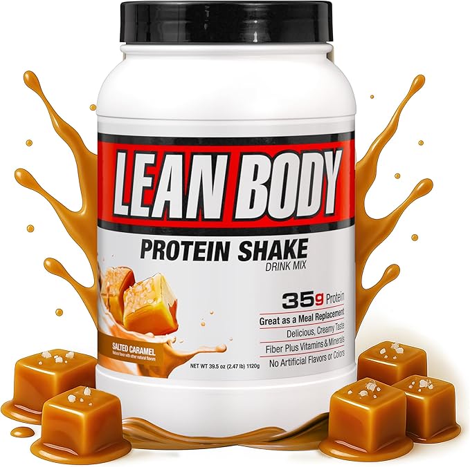 Labrada Nutrition - Lean Body 16 Serving MRP 2.47lb Bag Salted Caramel (Salted Caramel) Packaging May Vary