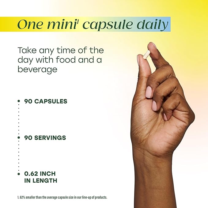 MegaFood MegaFlora Probiotic - Probiotics for Women Digestive Health - Immune Support Supplement - 20 Billion CFU - 14 Strains - Non-GMO - Vegetarian - 90 Mini Capsules (90 Servings)