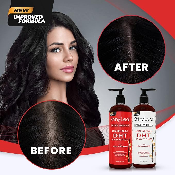 Bariatric Multivitamin with Iron and DHT Blocker Shampoo and Conditioner Hair Loss Shampoo and Conditioner for Women and Men