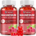 Magnesium Gummies 600mg per Serving-Magnesium Glycinate 400mg and Magnesium Malate 200mgSugar Free Magnesium Potassium Supplement for Calm Mood Muscle Bone &amp Energy Support120 Raspberry Gummie