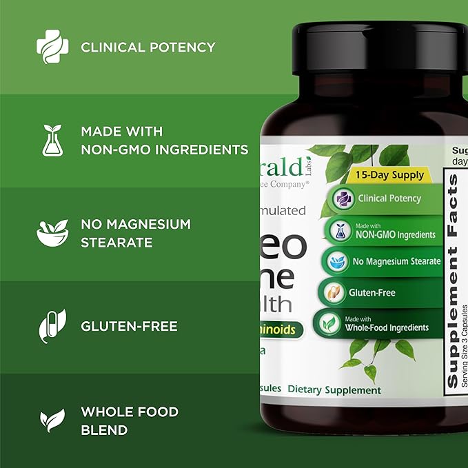EMERALD LABS Osteo Bone Health - Immune Support &amp Bone &amp Joint Supplement with Vitamin D3 K2 Calcium Magnesium OptiMSM Meriva Phytosome &amp More - 90 Vegetable Capsules