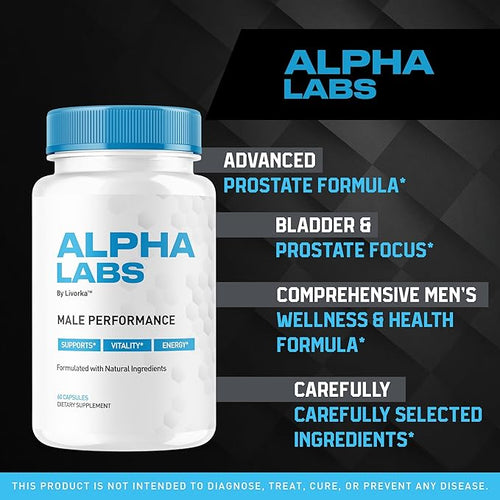 (5 Pack) Alpha Labs Alpha Labs Capsules AlphaLabs Alfa Labs Alpha Labs Max Performance Advanced Formula Alpha Labs Alpha Strenght Labs Alpha Lab Alfa Labs Capsules 300 Capsules for 5 Months