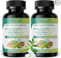 GREENPEOPLE Akkermansia Probiotics 15B CFU for Gut Function 120CT Probiotics Supplement with Ceylon Cinnamon Turmeric | Digestive Health &amp Metabolic Support | Women &amp Man | Vegan &amp Glute
