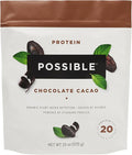 Protein Powder - Muscle Growth &amp Recovery Support - Plant-Based Protein - Essential Amino Acids &amp BCAAs - Vegan Gluten-Free &amp USDA Organic - Chocolate 1.25 Pound (Pack of 1)