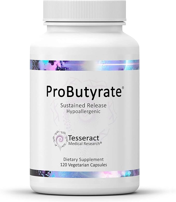Tesseract Medical Research Optimal Gut &amp Tissue Bundle Butyric Acid Complex Gastrointestinal and Curcumin Metabolite Joint Relief Supplement