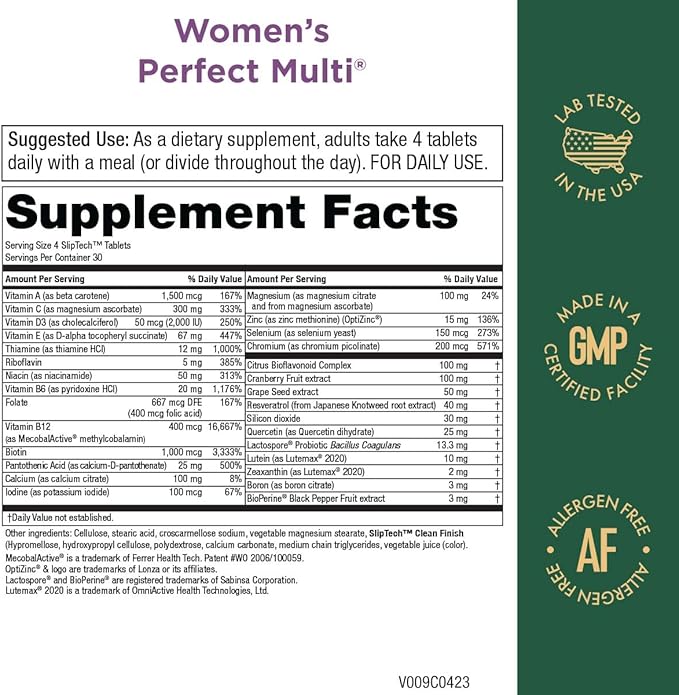 Purity Products Bundle - Women’s Perfect Multi + Flexuron Joint Formula Women's Multivitamin (Supports Urinary Tract Health Immune Bone + More) - Flexuron (Krill Oil Hyaluronic Acid + More)