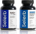 Selerb NAD+ Supplements &amp Magnesium Complex Bundle for Men 90 + 60 Capsules