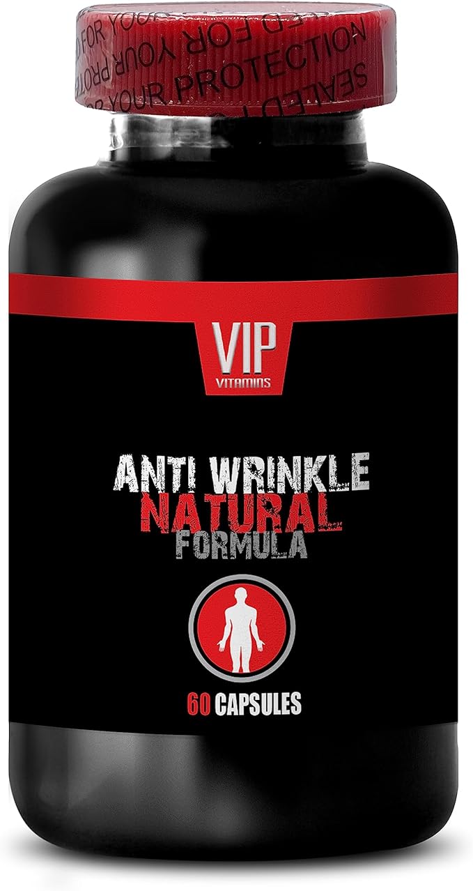 Anti-Wrinkle - Collagen &amp Resveratrol Skin Refresh Green Tea Leaf L-Glutathione Skin Bright Formula Hyaluronic Acid &amp Niacin Support Vitamin E Grape Seed Turmeric Root Blend 2Bot