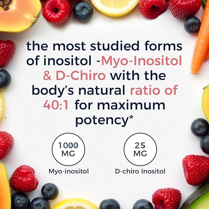 Vitalitown Probiotics &amp Inositol Bundle - 120 Billion CFUs 36 Strains + Prebiotics &amp Digestive Enzymes + Myo-Inositol &amp D-Chiro Digestive Health Immune &amp Hormone Balance for Men &amp