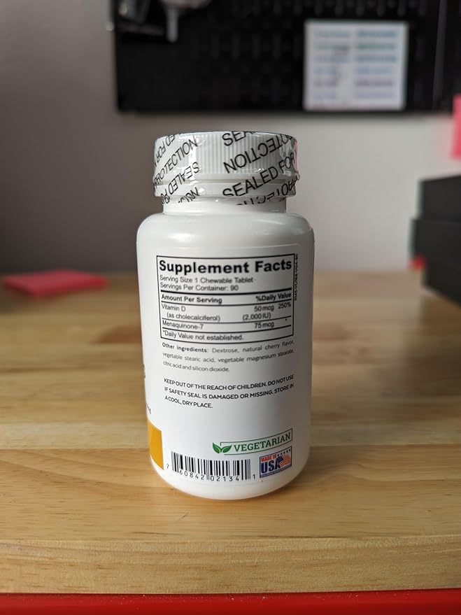 Vitality Boost Bundle: Vitamin D3+K2 &amp Brain Support Complex
