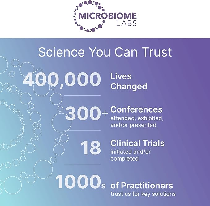 Microbiome Labs MegaPre Prebiotic Fiber Powder for Women Men &amp Kids - Pre-Dosed Prebiotic Fiber Supplement Powder with Clinically Tested Oligosaccharides - Pineapple Orange Guava (30 Drink Packet