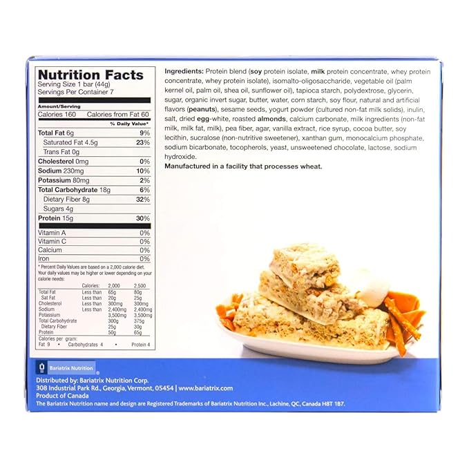 3 Box Value Pack (21 Servings) Proti Fit VLC - Salted Toffee Pretzel Low-Carb 15g Protein Diet Bar - High Fiber Weight Loss Snack/Post Workout Protein Bar Bar - Gluten Free