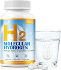 Magnesium -Infused Hydrogen Water Tablets (120 Servings) 8 PPM H2 Molecular Tablets for Energy Boost Brain Health &amp Cognitive Support Lemon Flavor Gluten-Free &amp Non-GMO