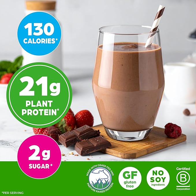Orgain Whey Protein Powder Creamy Chocolate Fudge - 21g Grass Fed Dairy Protein 5g BCAAs 4g Prebiotic Fiber 2g Sugar No Added Hormones Gluten Free Kosher For Shakes &amp Smoothies - 1.82lb
