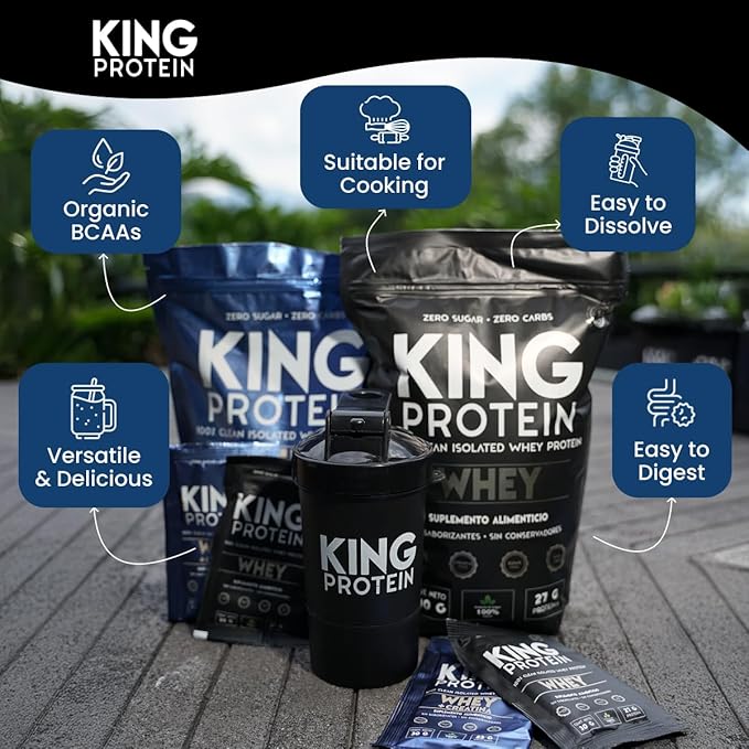 Clean Whey Isolate Protein Powder Unflavored | 27g per Serving w/Organic BCAA | Pre-Post Training | 100% Natural | No Carbs | Preservatives &amp GMO Soy and Gluten Free | 30 Servings