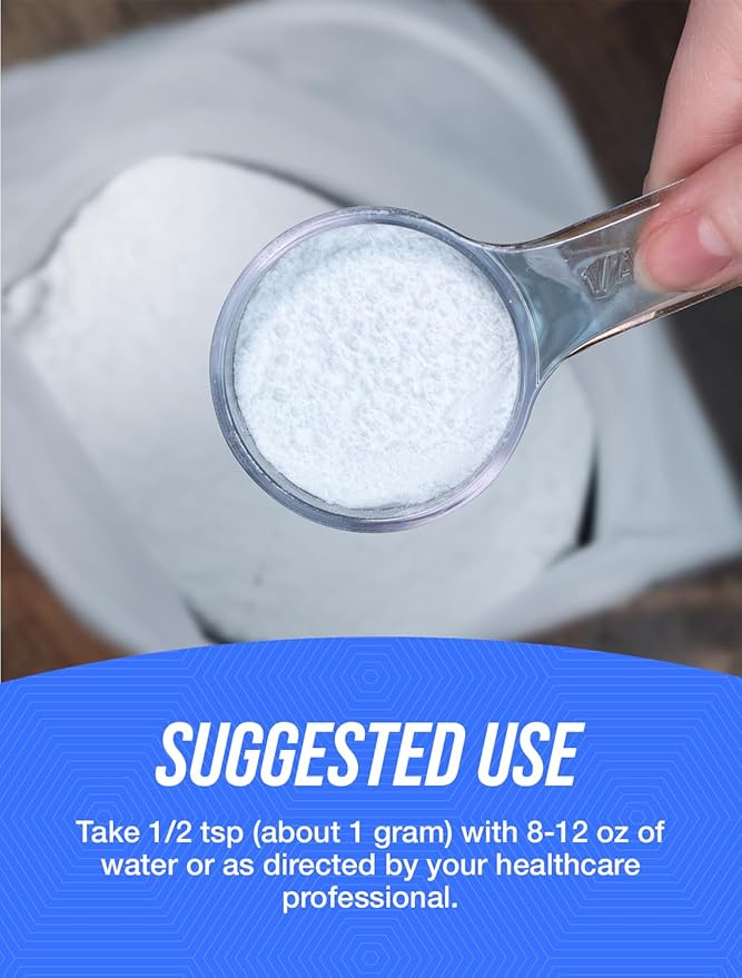 BulkSupplements.com Magnesium Orotate Powder - High Absorption Magnesium Supplement - Unflavored &amp Gluten Free 1g per Serving 500g (1.1 lbs) (Pack of 1)