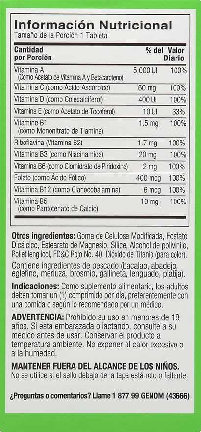 Shot B Energy Multivitamin 60 Count - Pack of 12