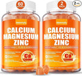 Calcium 1200 mg with Vitamin D3 Gummies for Adults - Calcium Citrate with Vitamin D3 K2 Magnesium Zinc Boron Copper and Ashwagandha - Extra Absorption Calcium Supplement for Women Men