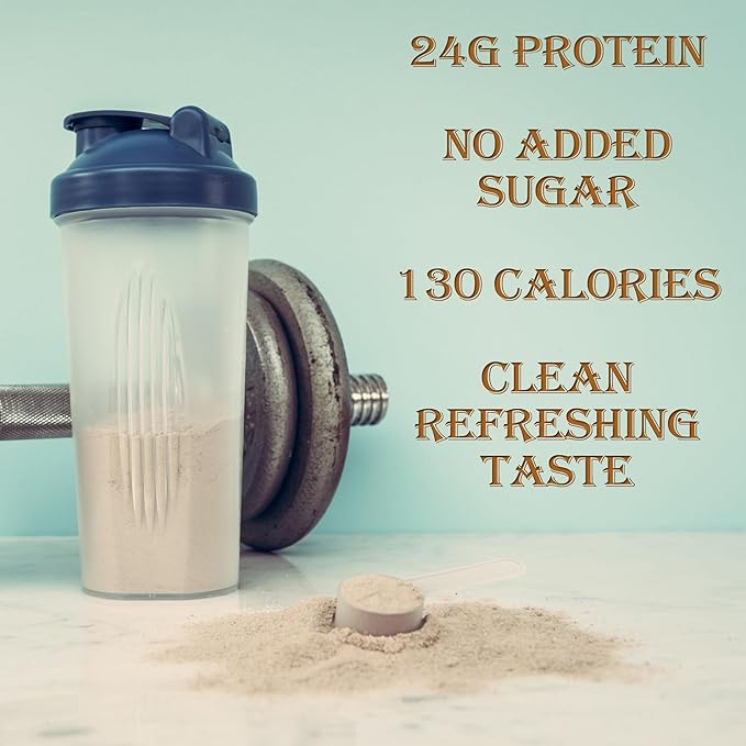 Horchata - Whey Protein Traditional Mexican Flavor Sugar-Free Gluten-Free 23g Protein Made in USA (30 Servings 2.2lbs)