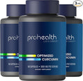 ProHealth Turmeric Curcumin Supplement: 285 Times More Bioavailable - Developed by Neuroscientists. 1000 mg Concentrated Longvida Curcumin Extract Per Serving (60 X 500mg Capsules Per Bottle) (3 Pack)