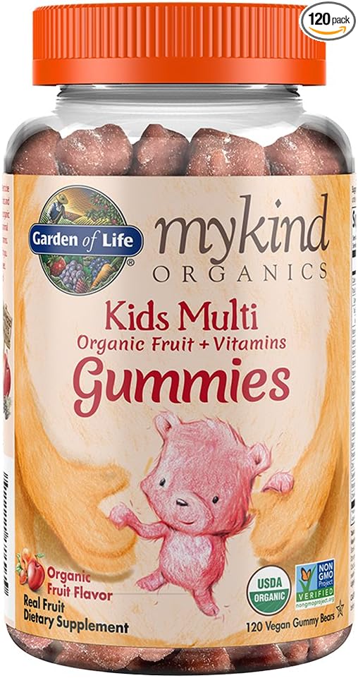 Garden of Life Women's Multivitamin 240 Count and Kids Fruit Gummy Vitamins 120 Count