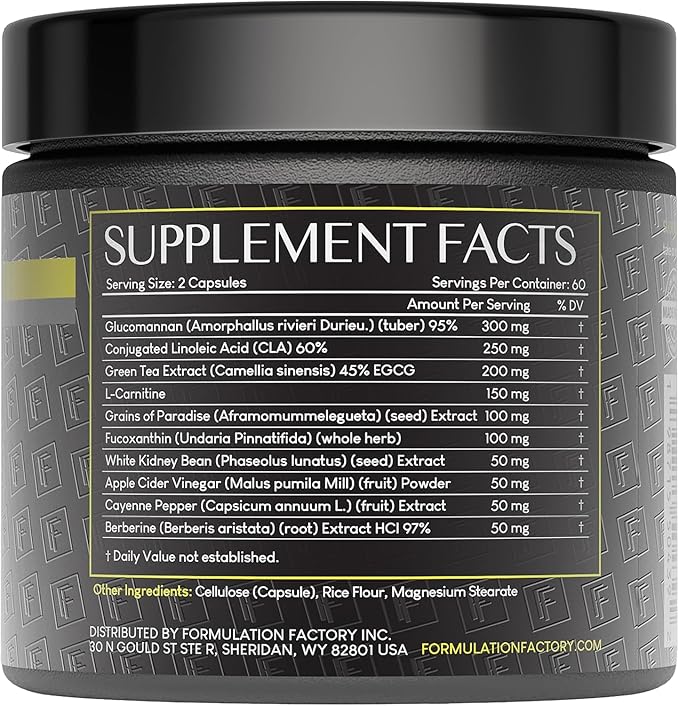 Formulation Factory Melt Mode 10-in-1 Metabolic Health &amp Energy Support | Green Tea L-Carnitine CLA Glucomannan &amp More | Helps Support Appetite &amp Metabolism Balance | 360 Count (Pack of