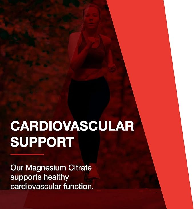 Protocol for Life Balance Magnesium Citrate Plus Glycinate &amp Malate - Support Heart Health &amp Bone Formation - Bioavailable Dietary Supplement - Halal - 180 Softgels