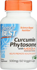 Doctor's Best Curcumin Phytosome with Meriva Non-GMO Vegan 60 Veggie Capsule (Pack of 1)