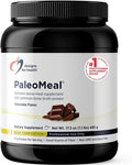 Designs for Health Pure PaleoMeal - Bone Broth Protein Powder with 17g Protein Meal Replacement Shake Dietary Supplement with Active Folate + Chelated Minerals Chocolate (15 Servings / 510g)