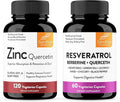 Sandhu's Zinc Quercetin &amp Resveratrol Capsules | Support Immune Health