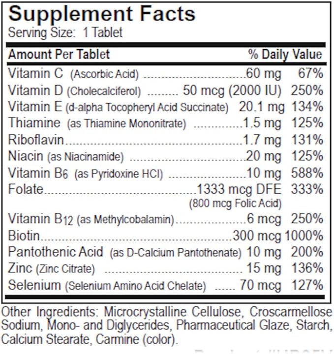 Dialyvite 800 Ultra D Multi-Vitamin Supplement for Dialysis Patients - 180 Tablets (6 Month Supply) - Value Bottle