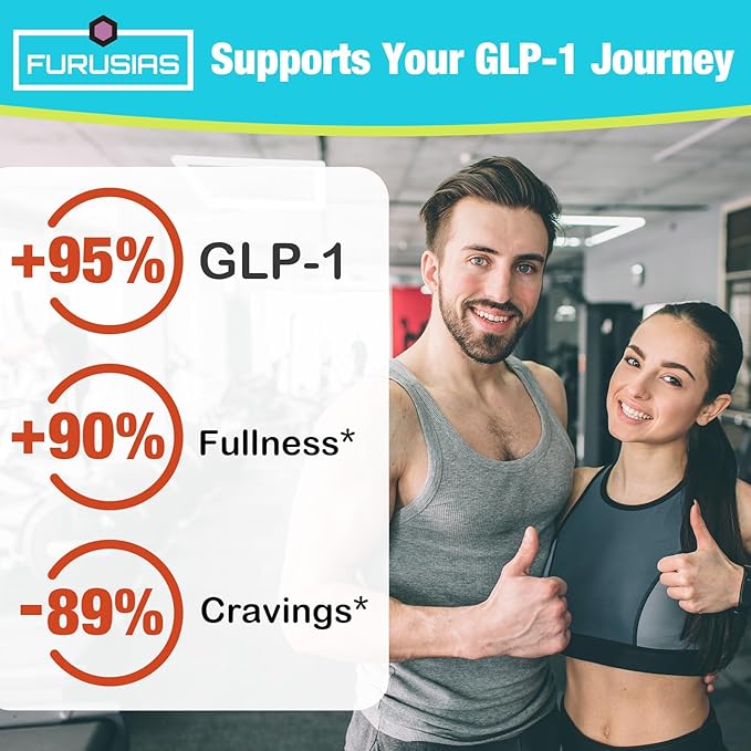 GLP-1 16 in 1 GLP-1 Supplement for Women &amp Men 4X GLP-1 Targeted Formula with Hops Green Tea Extract &amp Cinnamon Bark GLP for Gut Digestion &amp Overall Health Vegan 60 Caps