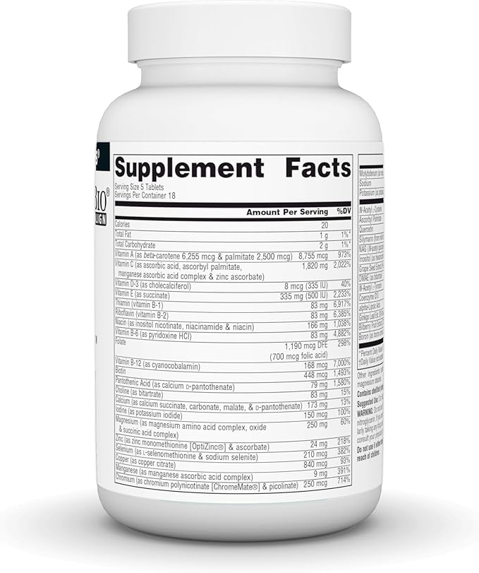 Source Naturals Elan Vital Multiple for Multiple Body System Support* - 90 Tablets