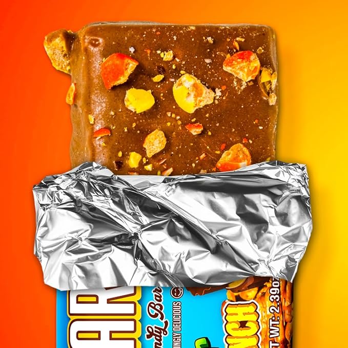 Anabar Protein Bar The Protein-Packed Candy Bar Amazing Tasting Protein Bar No Sugar Alcohols High Protein Amazingly Delicious 20 Grams of Protein (12 Bars Monster Cookie Crunch)