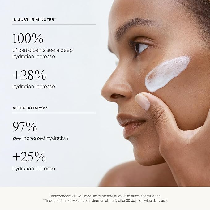 U Beauty The SUPER Hydrator - Mega-Dose Skin Hydrator and Hyaluronic Acid Moisturizing Cream with Peptides and Grapeseed Oil for Supple Smooth and Softer-Looking Skin For Up To 48 Hours - 0.5 fl oz