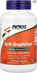 Now Foods Gr 8 Dophilus - Enteric Coated Veg-Capsules 120-Count