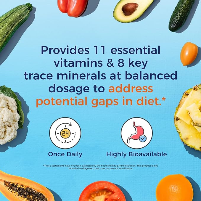 Vitalitown Probiotics &amp Daily Multivitamin Bundle (Pack of 2) | Probiotics 120 Billion CFUs (Item 1) &amp Multivitamin with Iron Zinc (Item 2)