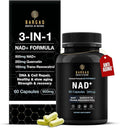 NAD+ Supplement for Anti Aging &amp Cell Regeneration | NMN Supplement Alternative - NAD with Resveratrol &amp Quercetin | Boosts Mitochondrial Health Mental Clarity &amp Vitality | 60 Count | for