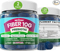 Fiber Gummies for Adults Sugar Free 10g Prebiotic Fiber Supplement with Digestive Enzymes Probiotics &amp 100mg Betaine for Digestive &amp Gut Health and Regulate Bowel Movement Vegan Gelatin Fr